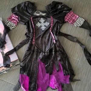 Halloween Punk Spunk Rock Star Drama Queens Dress